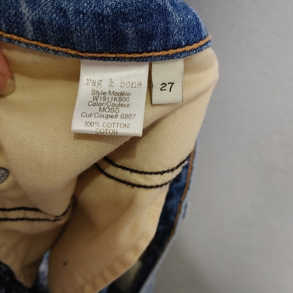 RAG & Bone Mila cutoff shorts size 27 - Picture 9 of 10